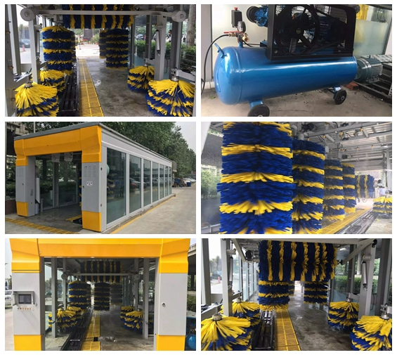 中國成都雙流Guo際機(jī)場地服停車場內(nèi)安裝臺(tái)灣美嘉德電腦隧道9刷機(jī)試調(diào)完畢拍攝現(xiàn)場