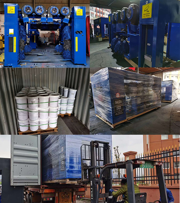 南美洲KW-07LF龍門無人值守洗車裝箱發(fā)貨……